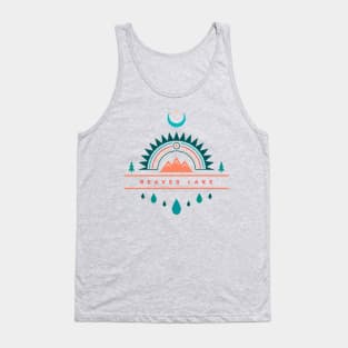 beaver lake boho rainbow Tank Top